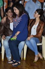 Shahrukh Khan, Deepika Padukone, Farah Khan at Mad Over Donuts - Happy New Year contest winners meet in Mumbai on 19th Oct 2014